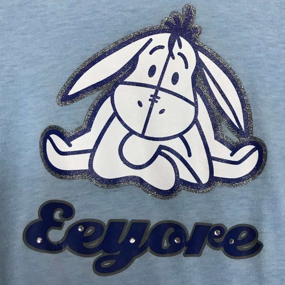Women's M Softball style shirt Disney Eeyore